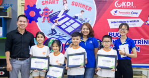 Inovation Space – Lớp học STEM của KDI Education khiến học sinh thích thú