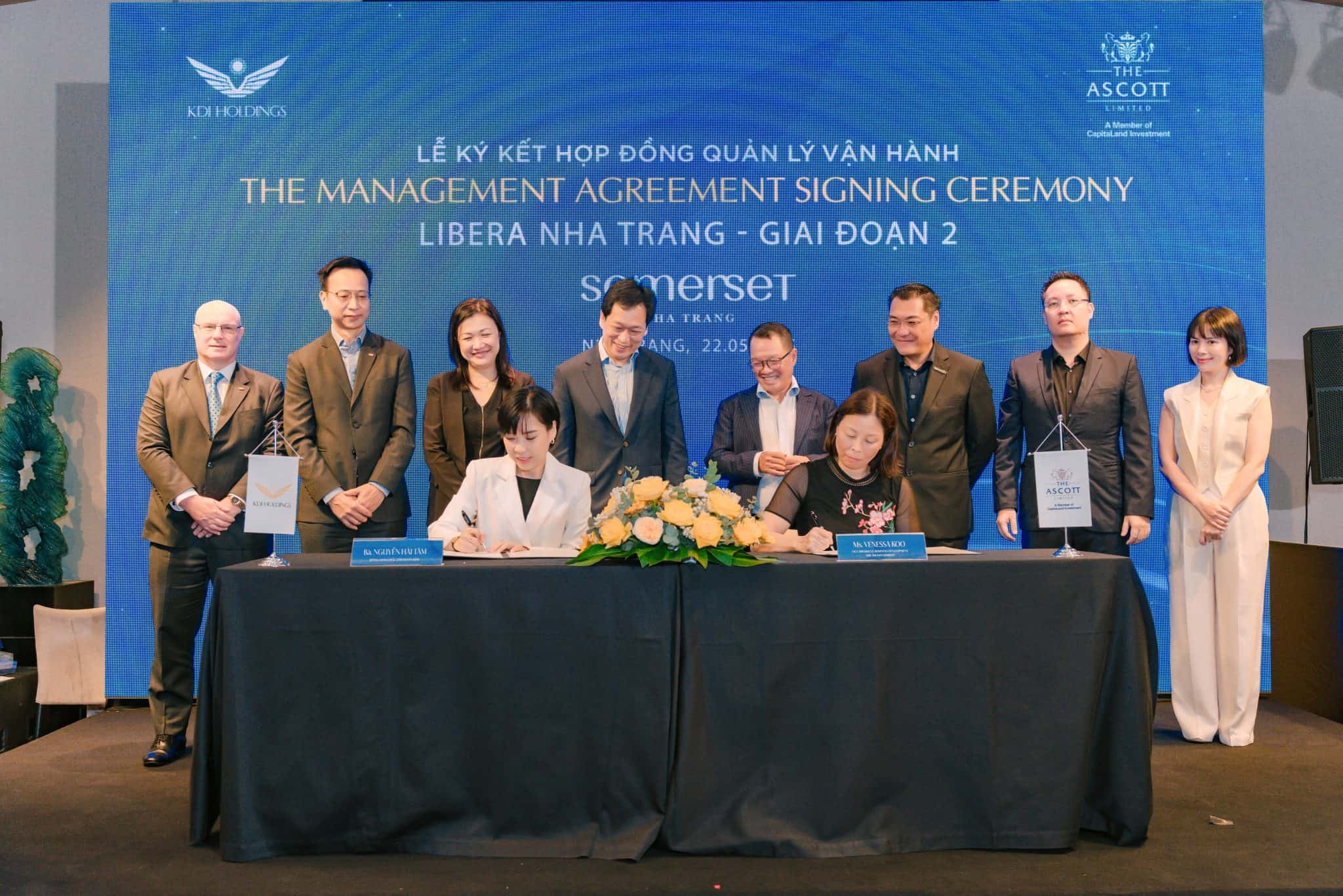 KDI Holdings “bắt tay” –  The Ascott Limited quản lý vận hành Somerset nha Trang tại Libera Nha Trang – Giai đoạn 2